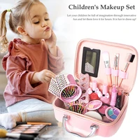 fashion kids cosmetics make up set safe washable childrens makeup set box princess beauty pretend play toys for girl baby toys