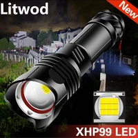xhp99 9 core tactical led flashlight high quality powerful xhp70 2 zoomable torch usb rechargeable 18650 26650 battey lantern