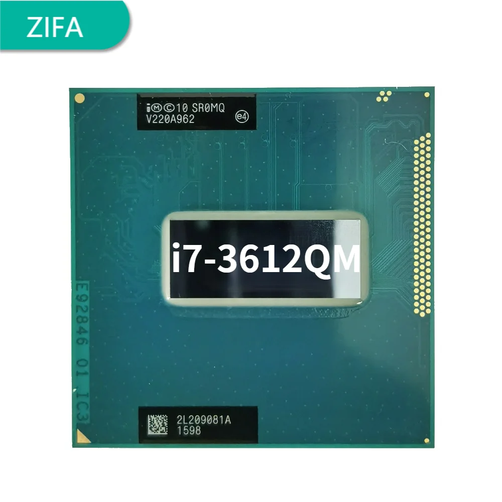 Intel Core i7-3612QM i7 3612QM SR0MQ 2, 1      6  35   G2 / rPGA988B