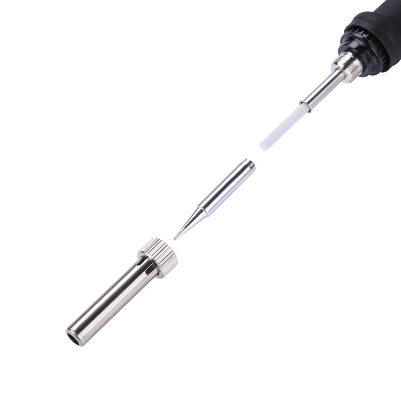 Паяльник с цифровым ЖК дисплеем и регулировкой температуры 220 В|Электрические