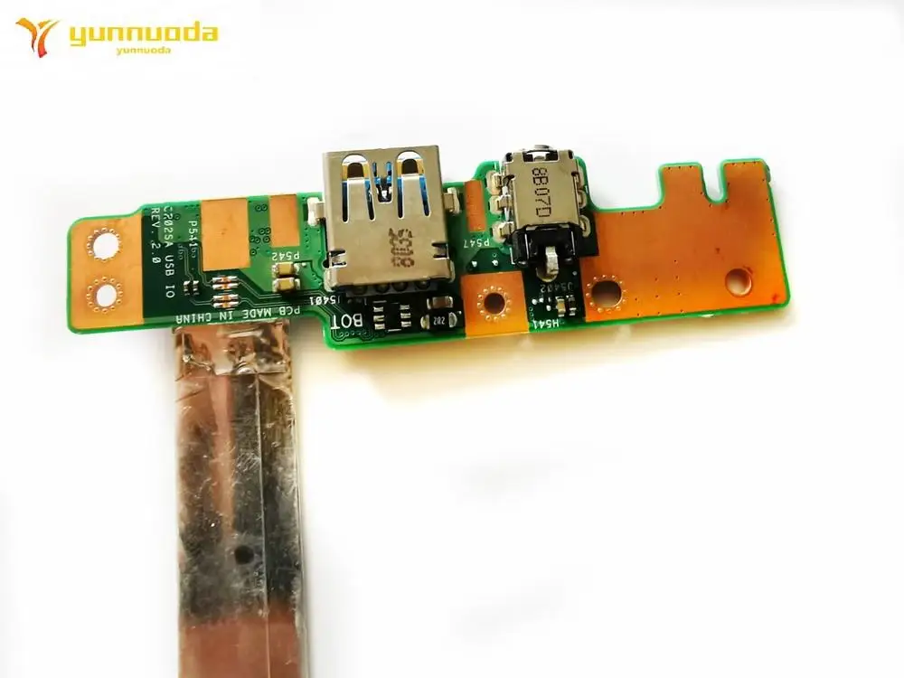 Placa Usb Original para Asus C202sa Usb 2.0 Testado Bom Placa-mãe para notebook