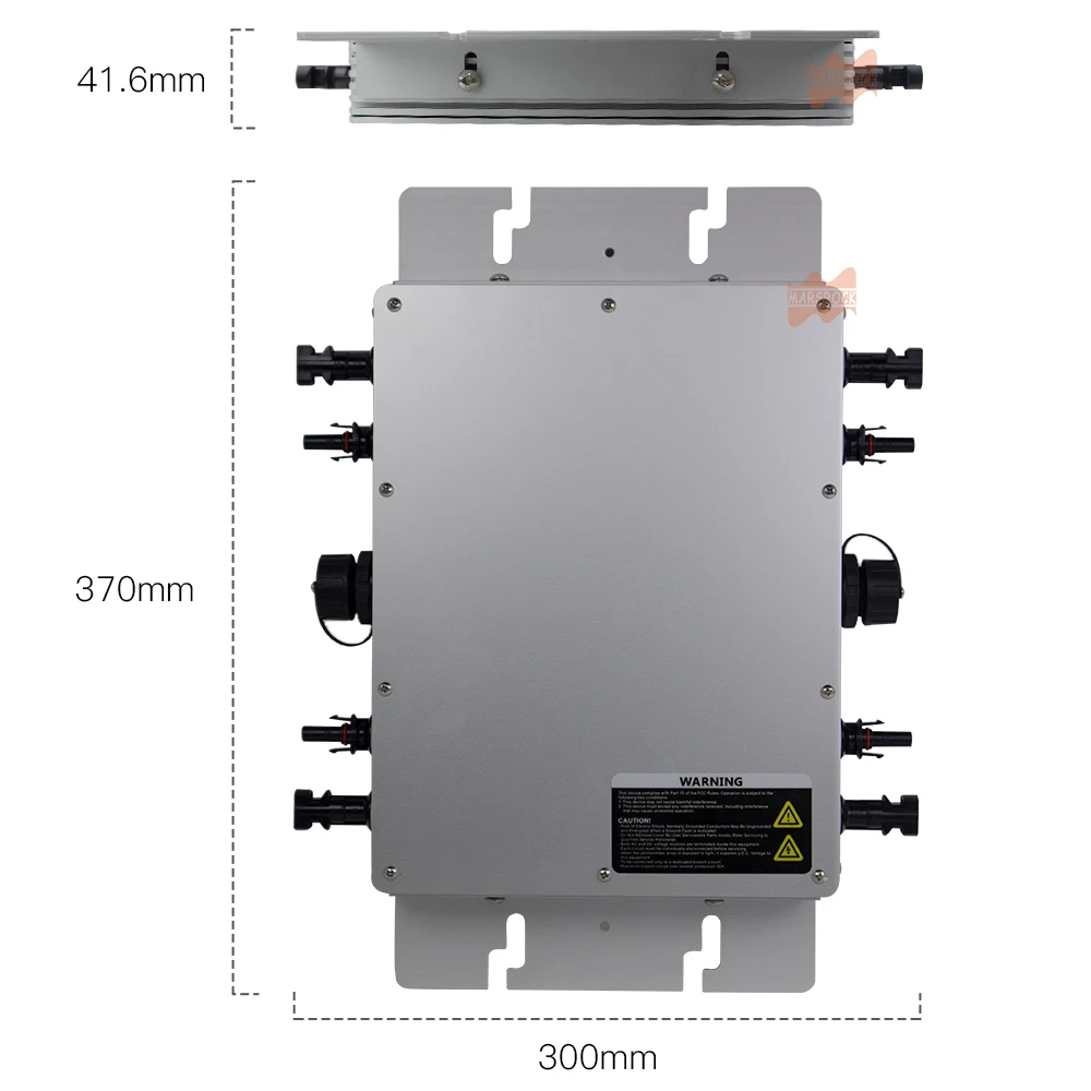 Корабль из Бразилии/Испании/США 1200 Вт MPPT микро Солнечный на сетке галстук