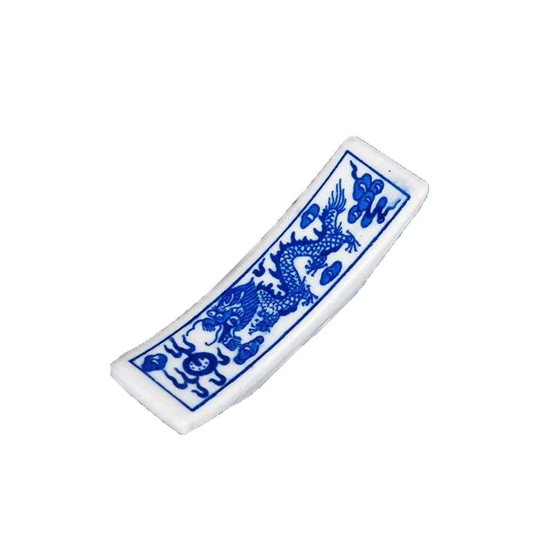 1 шт. ретро шаблон CN (происхождение) JDZ сине-белая фарфоровая Керамическая