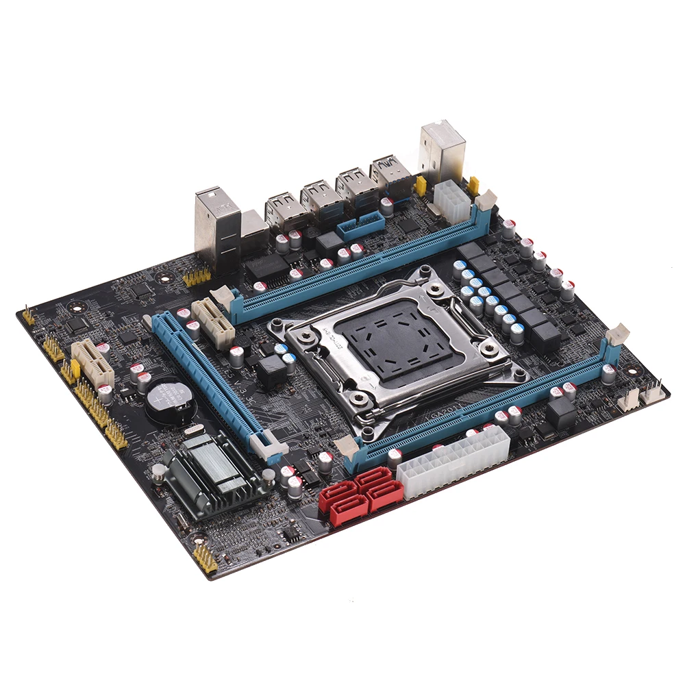 E5 3.3C материнская плата Matx Сервер REG ECC функция DDR3 LGA2011 разъем настольная игра