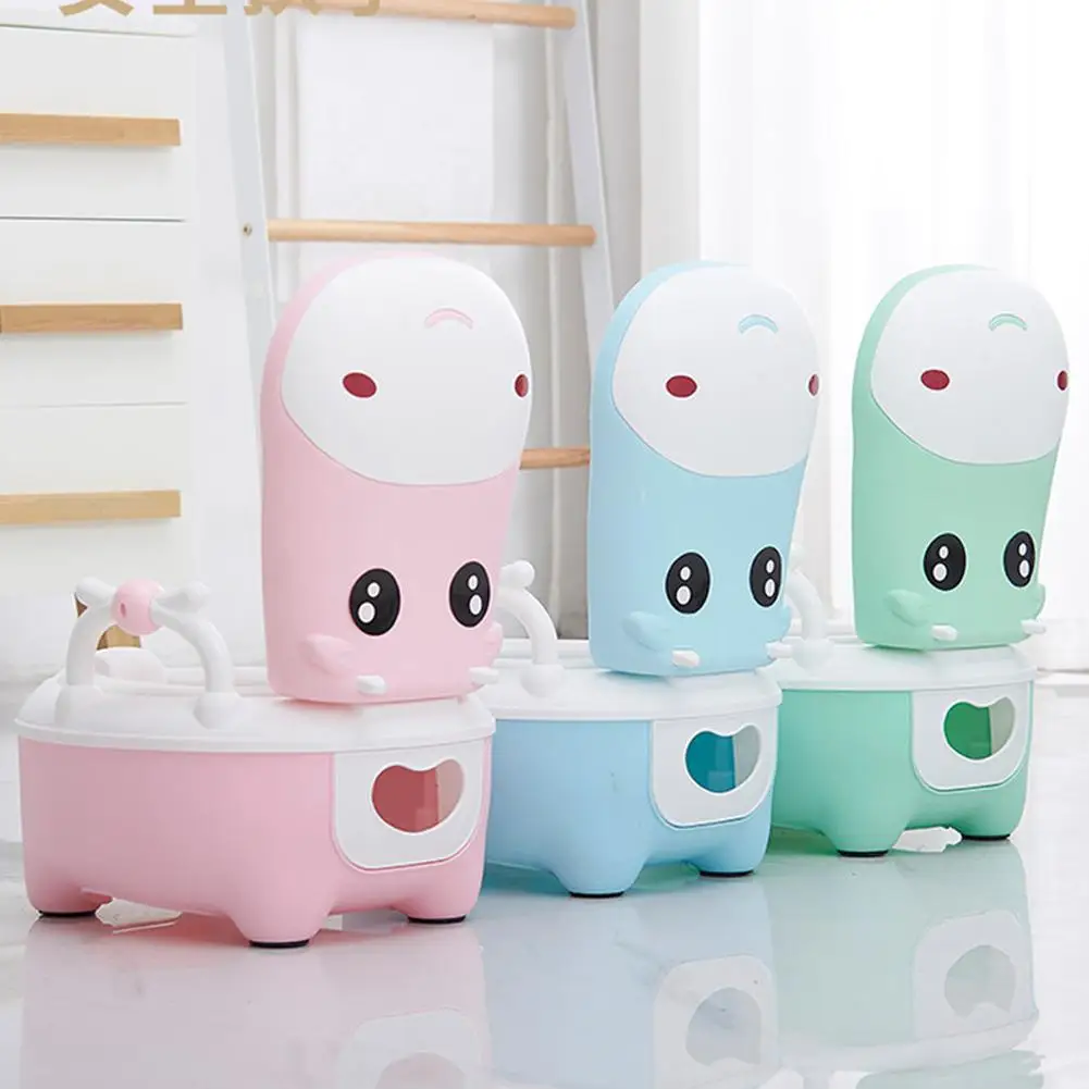 Kidlove очень большой мультфильм 3D милый детский горшок с хлопковой мягкая щетка