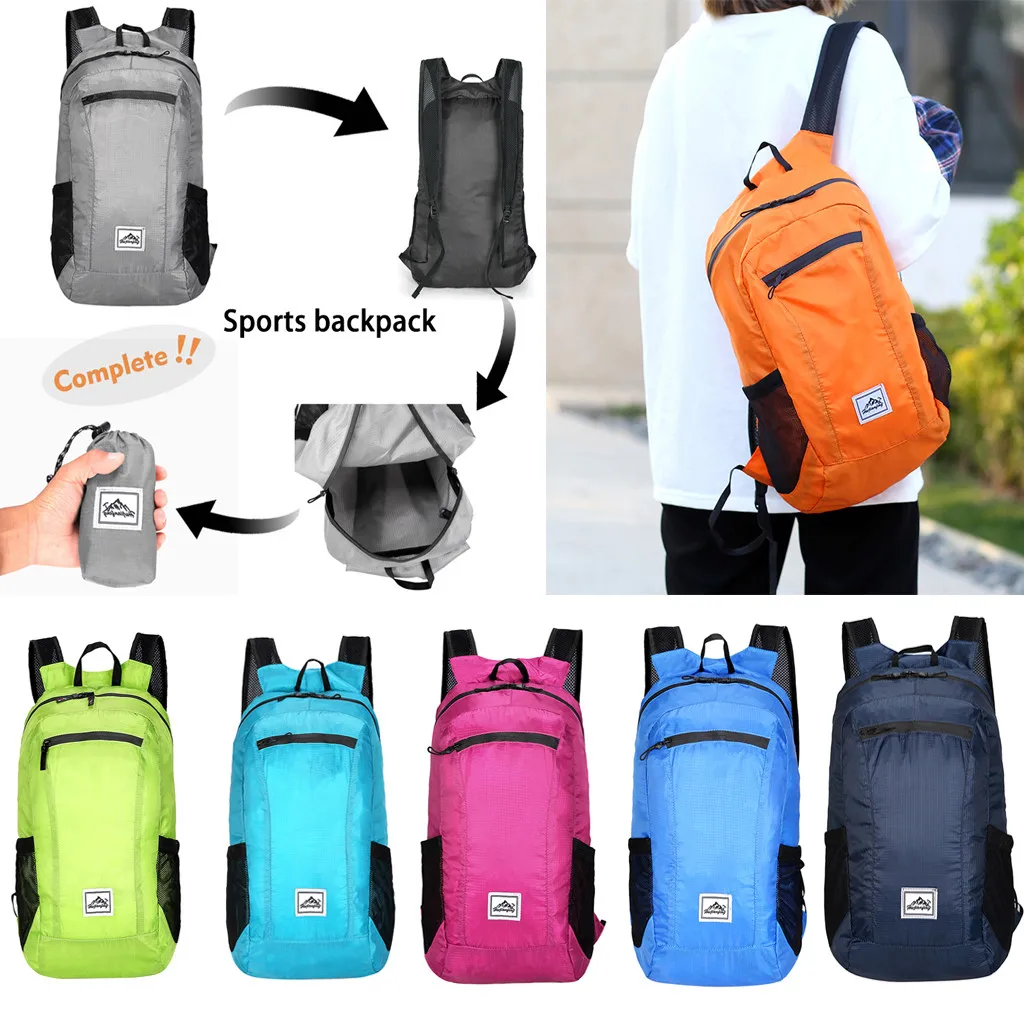 Унисекс нейлоновый женский новый рюкзак для путешествий светильник спортивный