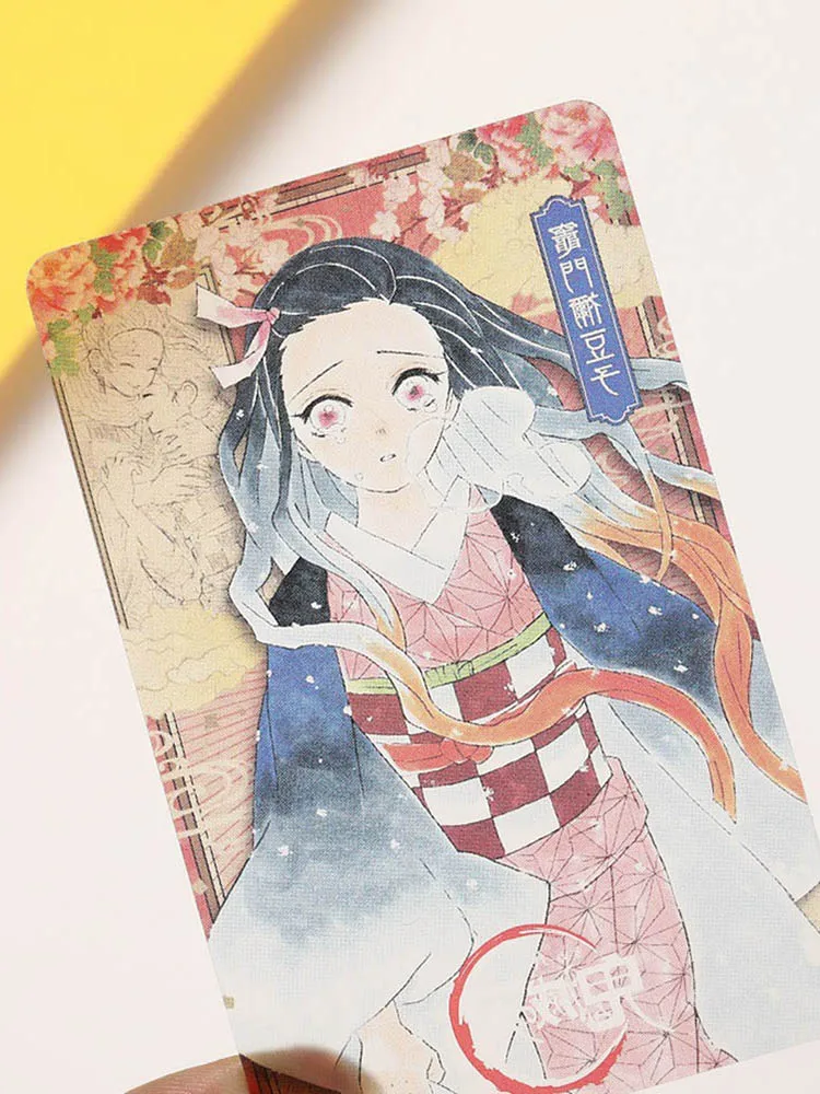 16 шт./компл. аниме истребитель демонов: Kimetsu No Yaiba фотооткрытка фотоальбом плакат