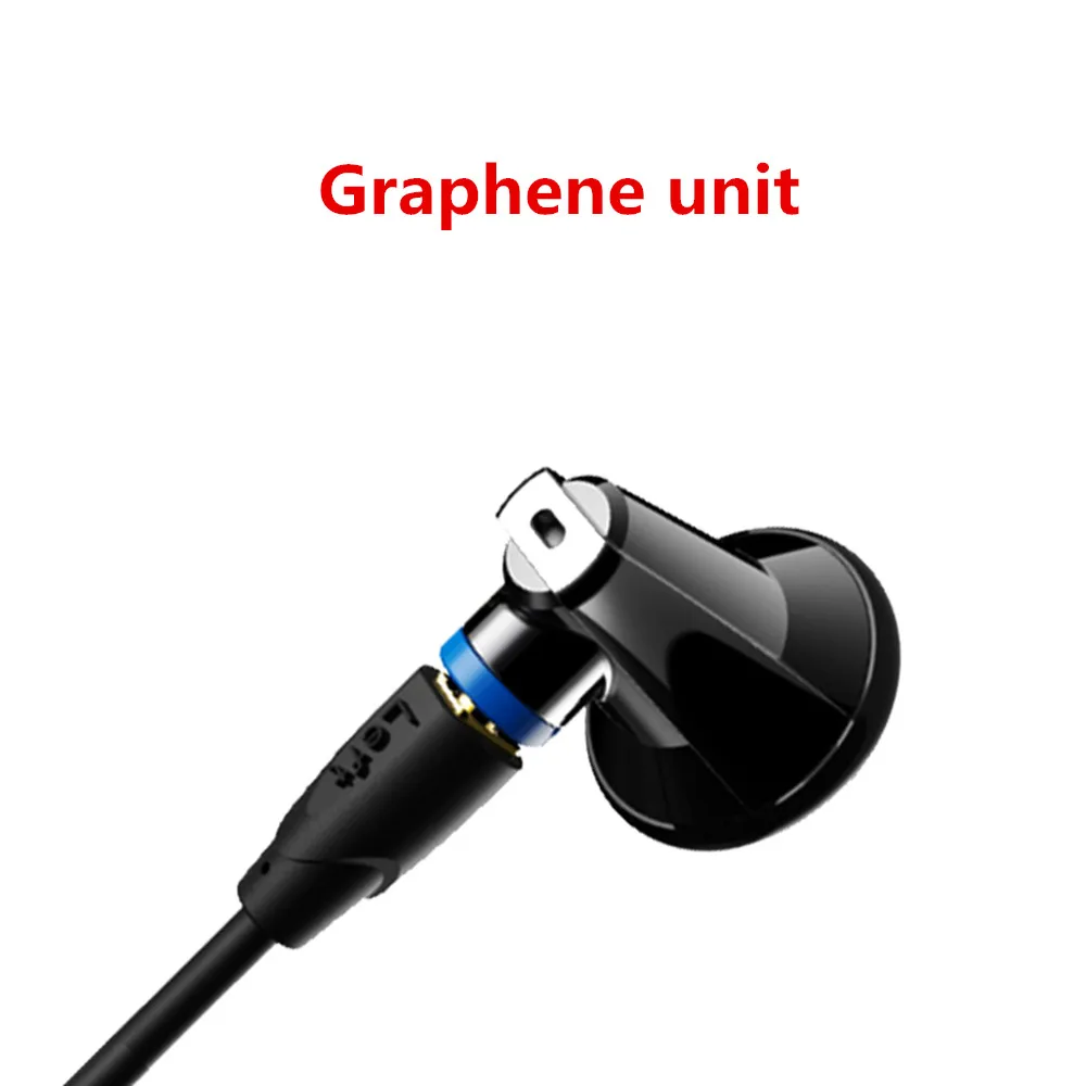 Плоские наушники Pizen seper PT15 с графеновым динамическим драйвером Hi-Fi