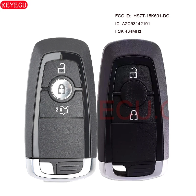 Запасные части для электронной сигареты KEYECU Φ 2 / 3 кнопки 434 МГц Ford Edge 2018 A2C93142101 |