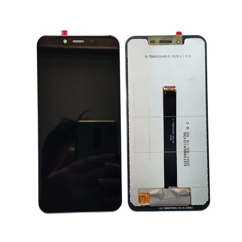 new for oukitel wp9 5 86inch cell phone lcd display repiar assembly sensor digitizer touch screen parts panel with tools free global shipping