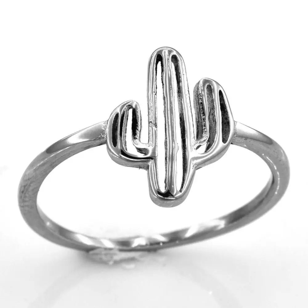 

Женское кольцо С КАКТУСОМ FSR20W87