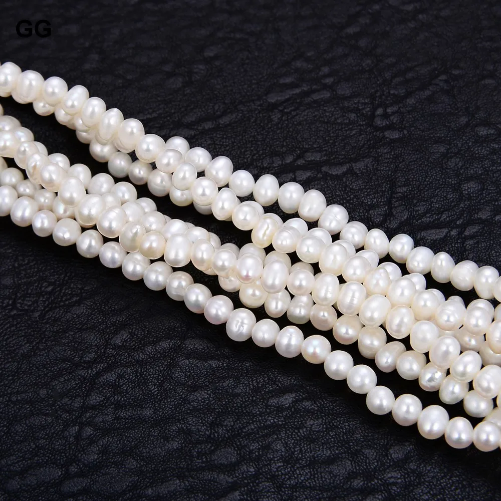 Браслет с натуральным белым жемчугом 8 дюймов 7 рядов | Украшения и аксессуары