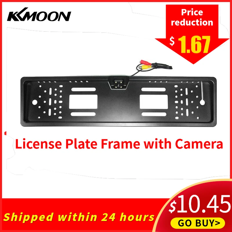 KKMOON Универсальный Автомобильный номерной знак рамка светодиодсветодиодный