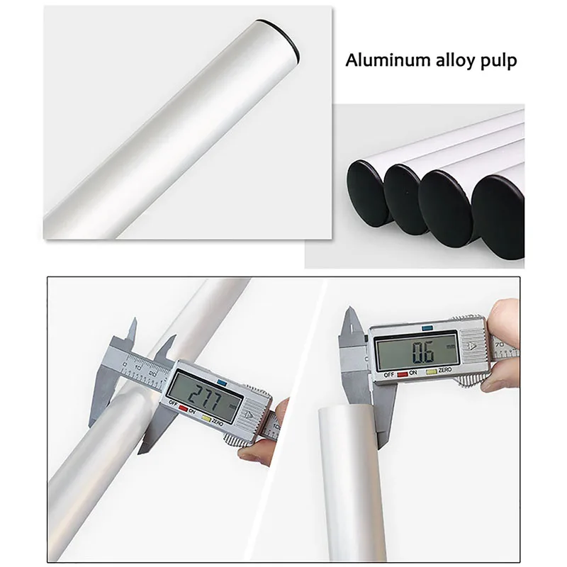 

1 pair Aluminum Alloy Detachable Float Afloat Oars Fitting Boat Rafting Paddle Canoe Oar Boating Accessories Ponton Shipping .