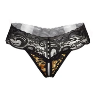 6 pcs1 set underwear women temptation leopard print sexy panties feminine lace thong c2159