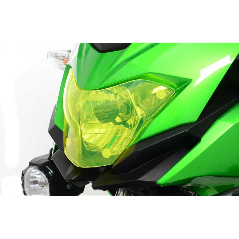 

Motorcycle Accessories Screen Lens Guard Acrylic Headlight Versys X-300 2017 Protector Cover Headlamp