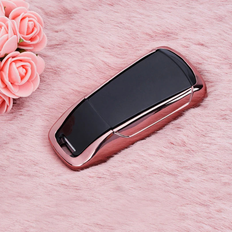 Роскошный Бриллиантовый чехол для автомобильных ключей с кристаллами Audi A4 B9 Q5 Q7 TT