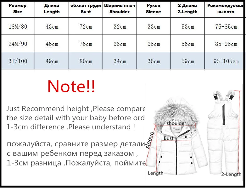 2021 г. Новая зимняя куртка для девочек зимнее пальто Зимний комбинезон маленьких