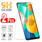 Защитный стеклянный чехол для Samsung galaxy M32 6,4 дюйма, 2 шт., закаленная пленка для samsung galaxi m32 m 32, прозрачная защитная пленка для экрана