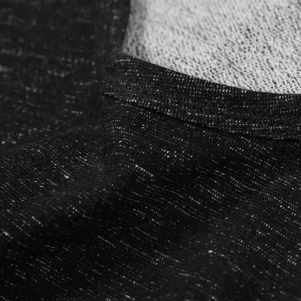 SIMWOOD Мужская футболка с длинным рукавом осень зима 2020 меланжевые топы высокого