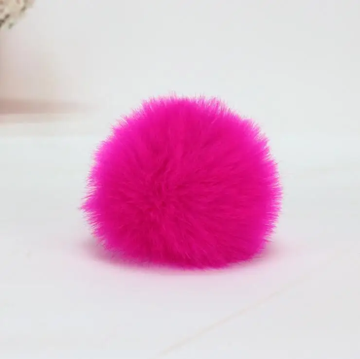 1 шт. 8 см большой помпон пушистый Плюшевые Ткань корабль DIY мягкие pom pon англичане Бал пушистика Home Decor швейные принадлежности craf цветы мяч декор помпон помпоны рукоделие помпоны - Цвет: K