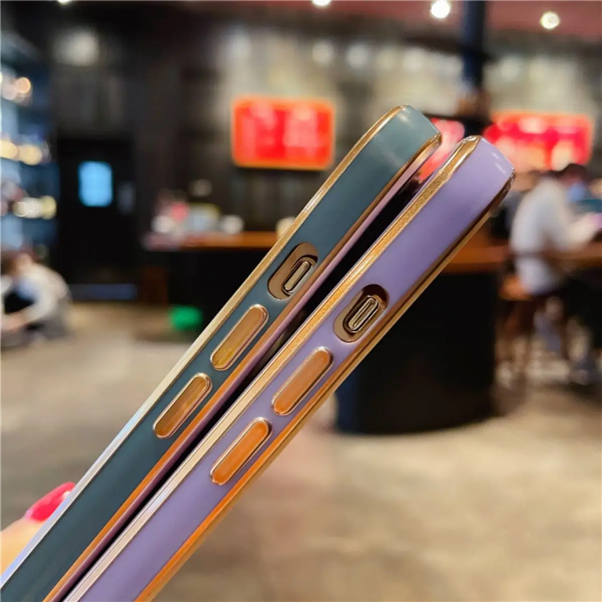 

TPU solid color electroplating mobile phone case is suitable for iPhone7 8 X XS XR 11 12 and other series
