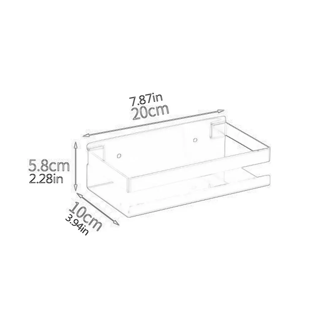 

Bathroom Corner Shelves Kitchen Stainless Steel Wall Shelf Shower Shampoo Storage Rack Bathroom Hradware Accessories
