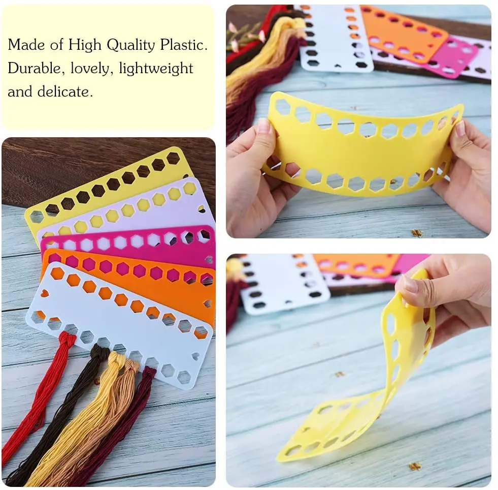 Imzay 5 цветов пластиковая нить Швабра швейная намоточная пластина доска карта для