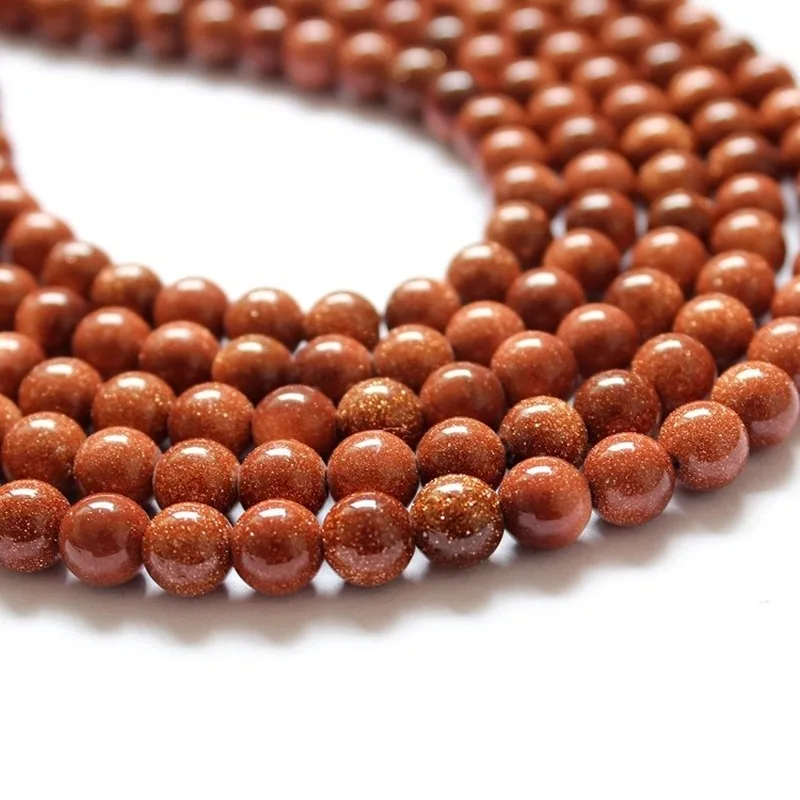 20 шт натуральный золотой песчаник песок круглые свободные бусины 4/6/8/10/12 мм