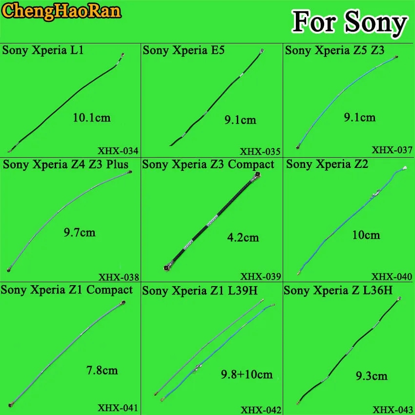 ChengHaoRan 2 шт./лот для sony Xperia L1 Z5 Z3 Z4 плюс компактный E5 Z2 Z1 L39H Z L36H гибкий сигнальный