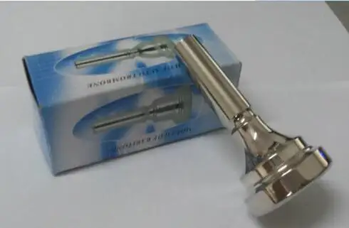 1PCS Euphonium mouthpieces Flat 4 key tuba on the mouth Silver plating | Спорт и развлечения