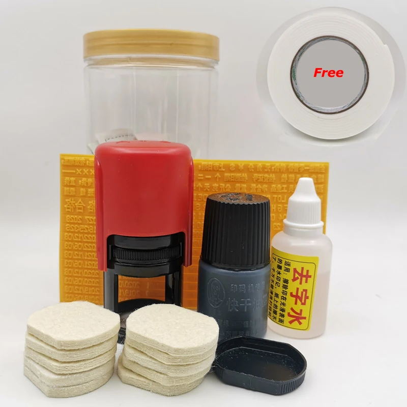 Портативный Умный ручной кодирующий аппарат A6 и чернильная машина для печати