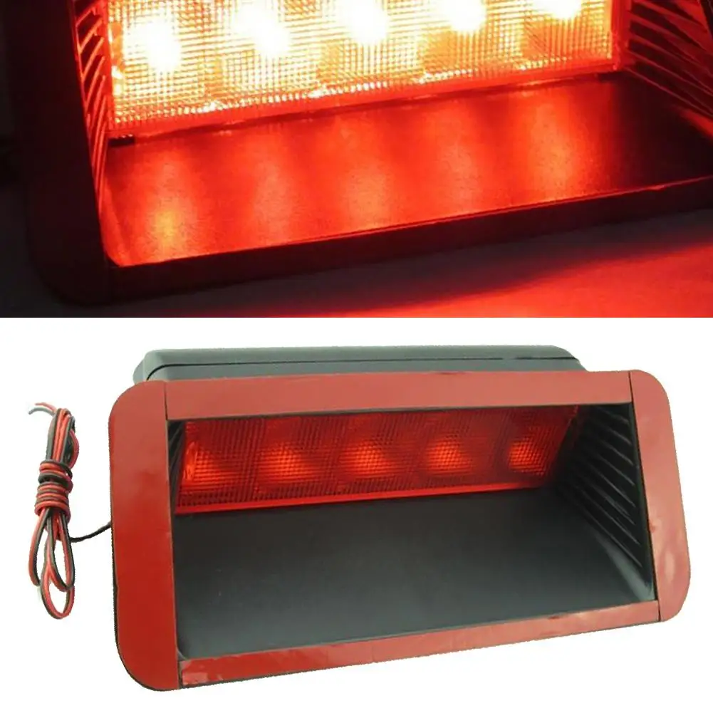 

DC 12V Car High Mount 5 LED Warning Light 3rd Third Rear Tail Brake Stop Lamp