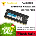 Оперативная память TANBASSH DDR4 ddr3 8 ГБ 4 ГБ 16 ГБ 2133 2400 2666 МГц sodimm для ноутбука высокопроизводительная Память DDR4 1,2 в DDR3 1,5 В1,35 в