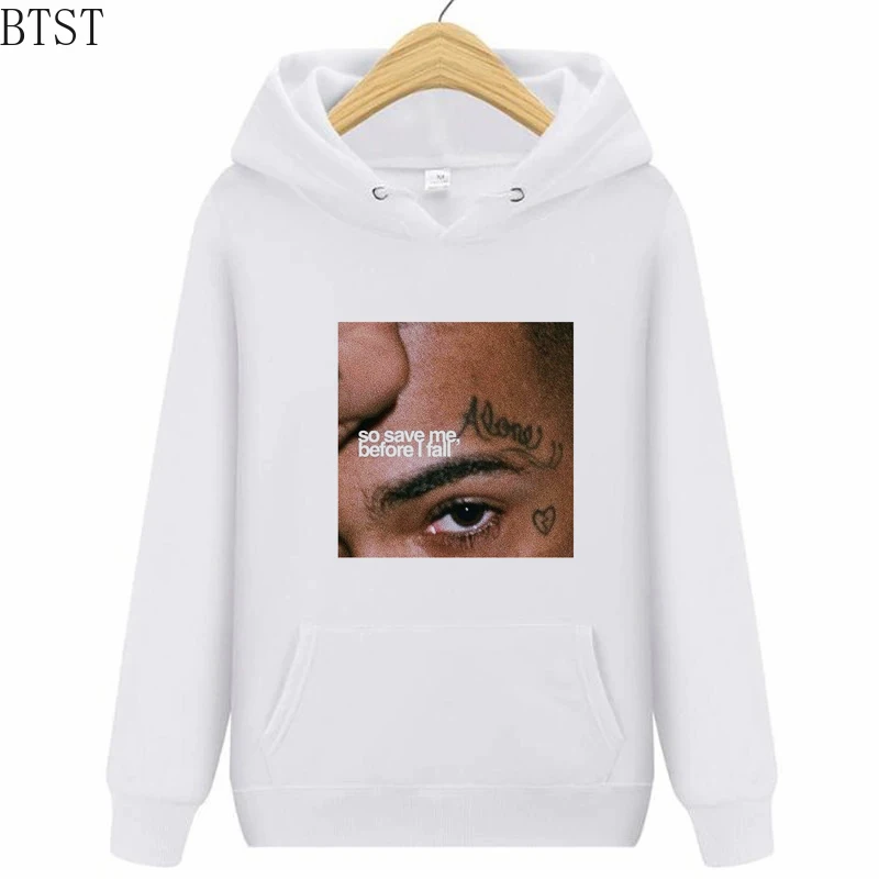 

Мужская толстовка с капюшоном XXXtentacion, рэппер, уличный стиль Харадзюку год