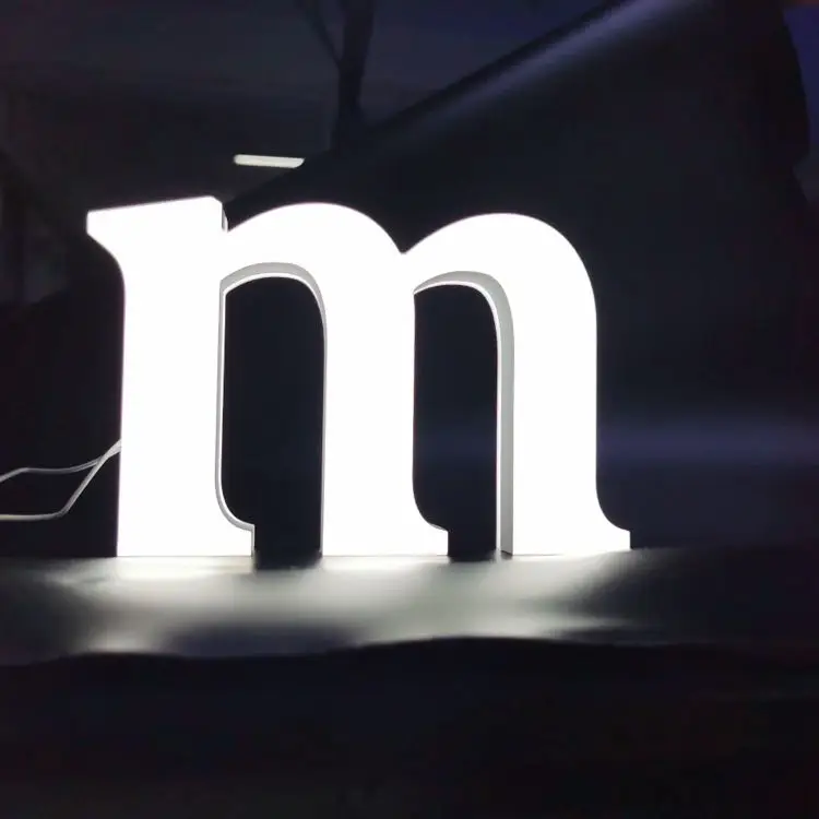 Фронтлит и подсветка Led логотип индивидуальные уличная реклама акриловый 3D