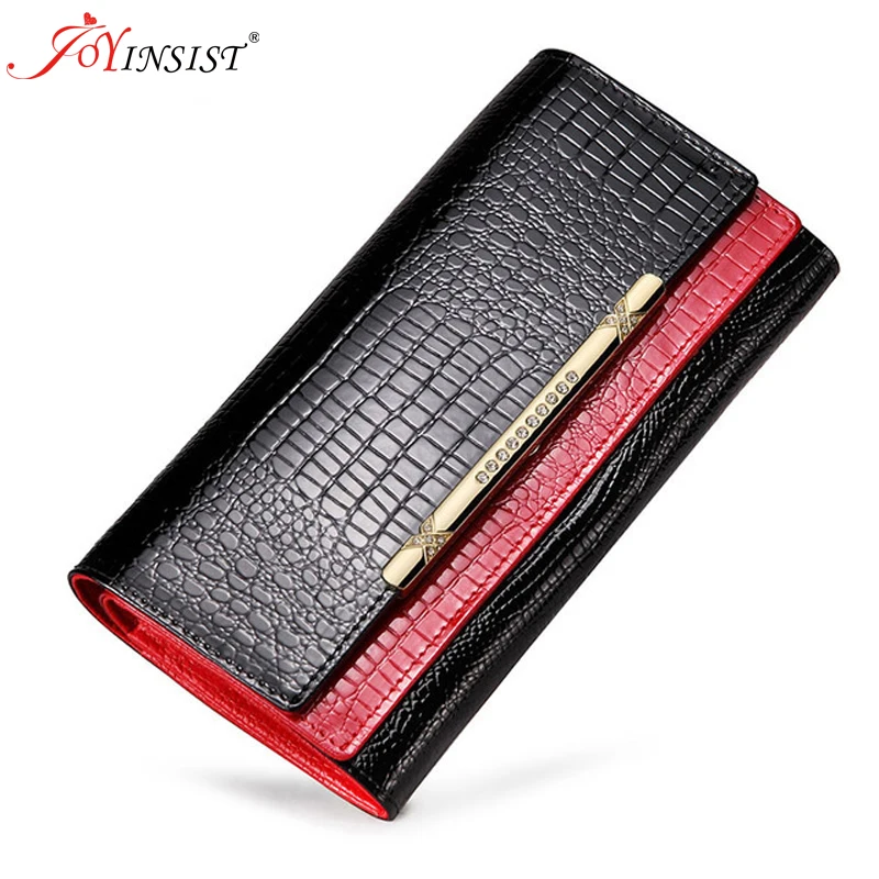 Женские кошельки женские из натуральной кожи длинные дизайнерские кошелек для