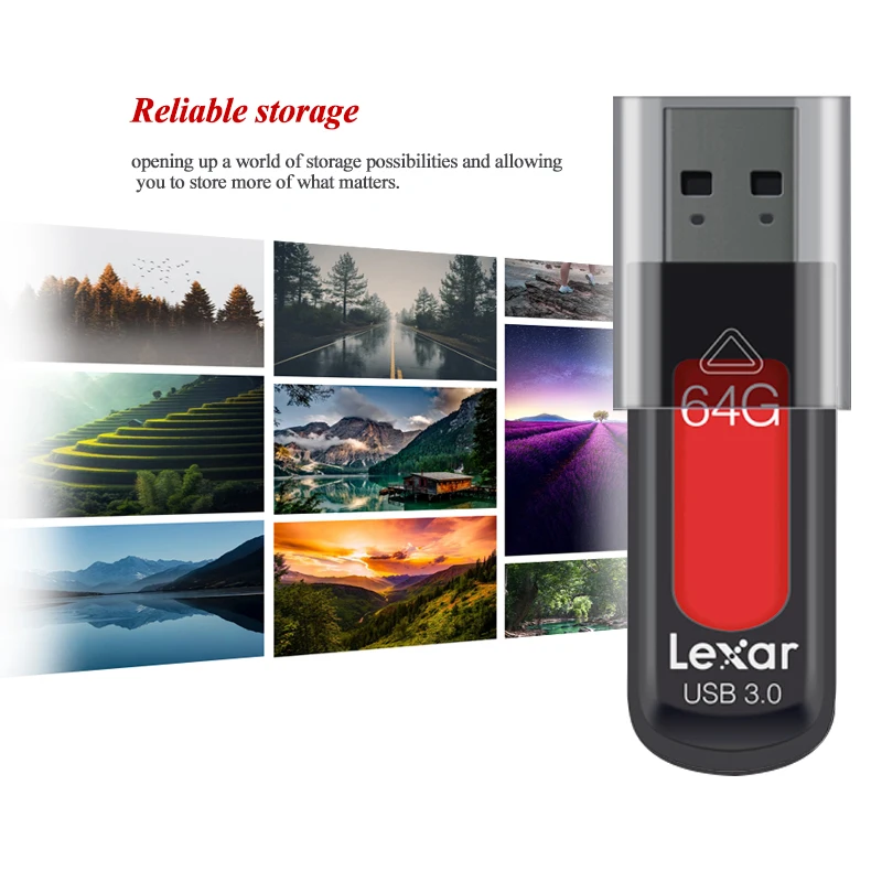 USB-флеш-накопитель Lexar S57 100% ГБ 256 64 32 максимальная скорость 128 130 МБ/с. | Компьютеры и