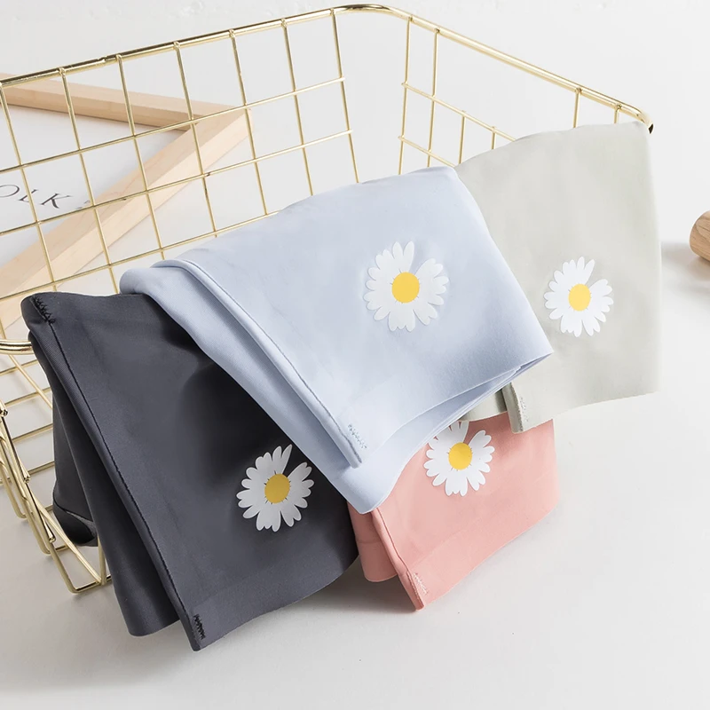 Бесшовные трусики 4 шт./лот женское нижнее белье комфортное трусы средней посадки