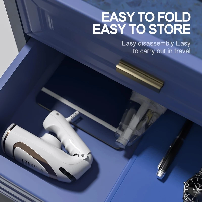 Портативный отпариватель 1600 Вт Мощный для одежды 250 мл портативный паровой утюг с