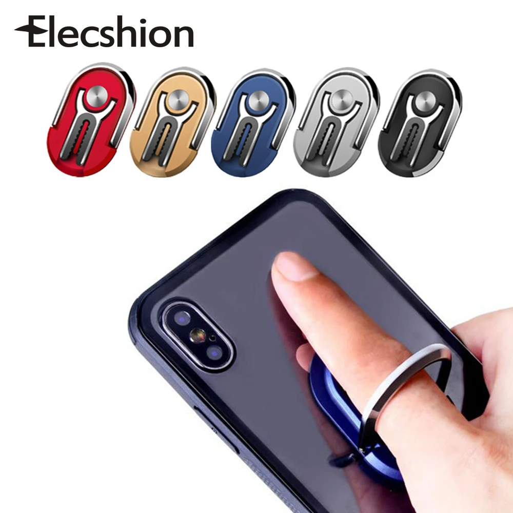 Elecshion Универсальный Автомобильный держатель для телефона на палец с