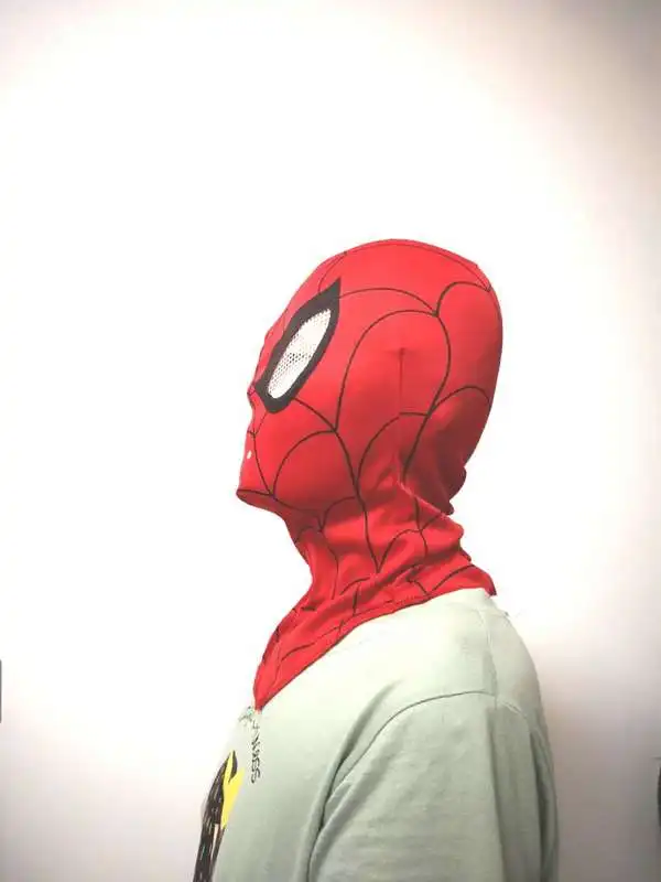 Шляпка для косплея Вечерние Маски полный голова Человек паук красные маски детей