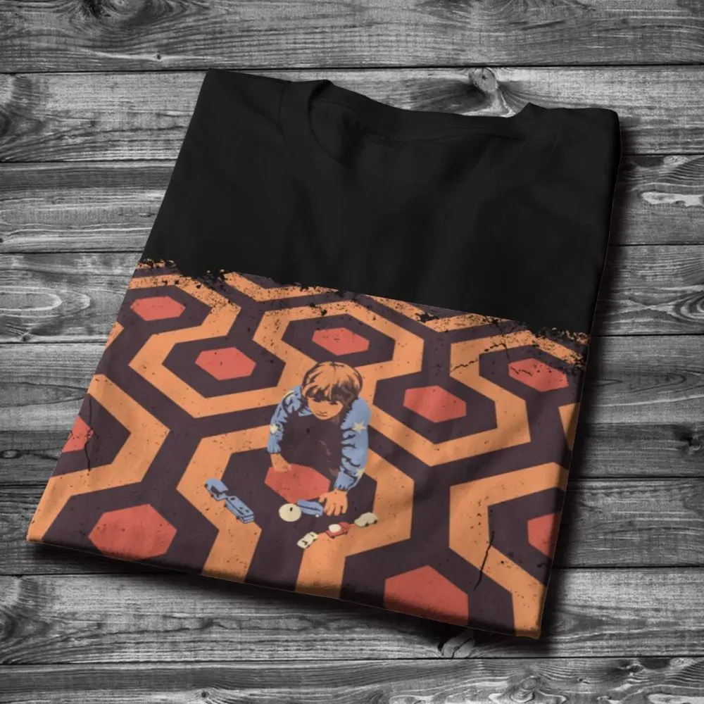 Классическая футболка с изображением фильма ужасов сияющей ковровой комнаты 237