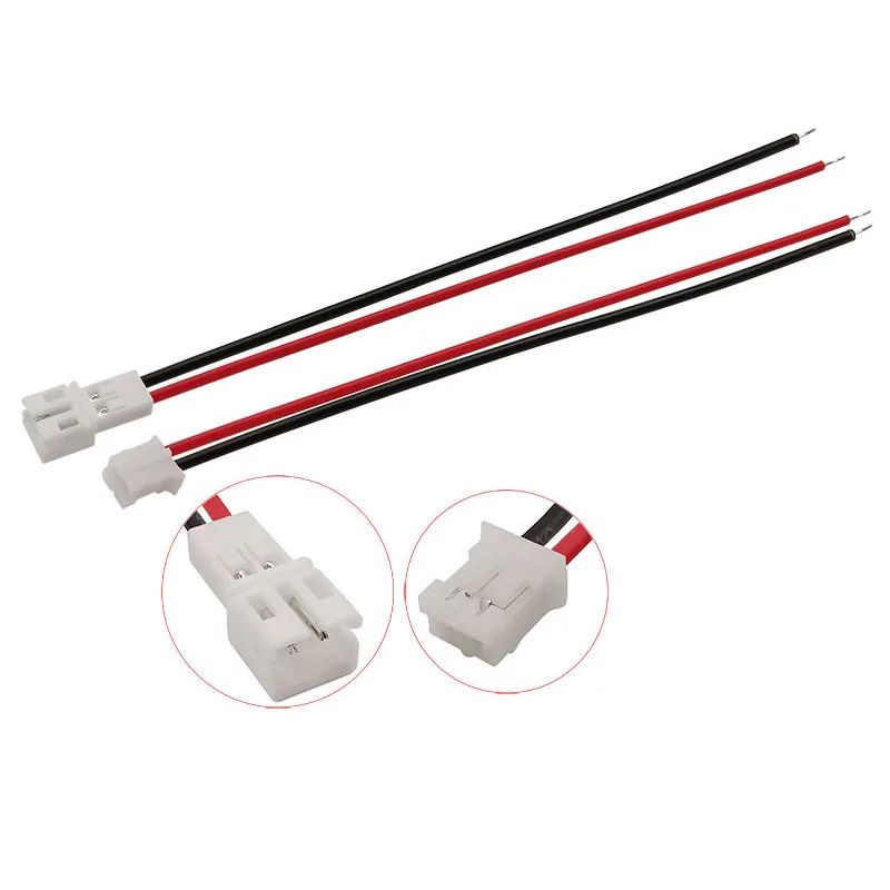 2-20Pairs JST PH 2mm 2 Pin Male Female Plug Jack Connector 2.0 2.0mm 2P Wire Cables 26AWG Lenght 20CM | Строительство и ремонт