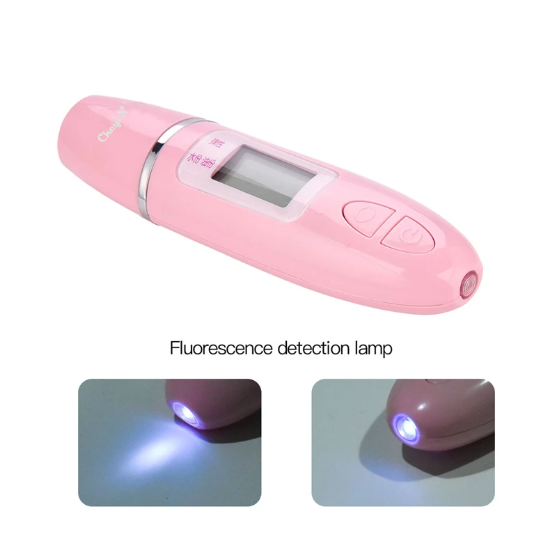 Прибор для ухода за кожей тестер на увлажнение лица цифровой ЖК дисплей