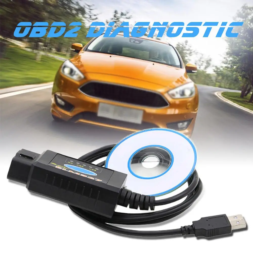 ELM327 USB OBD2 модифицированный для Ford MS CAN Mazda диагностический сканер