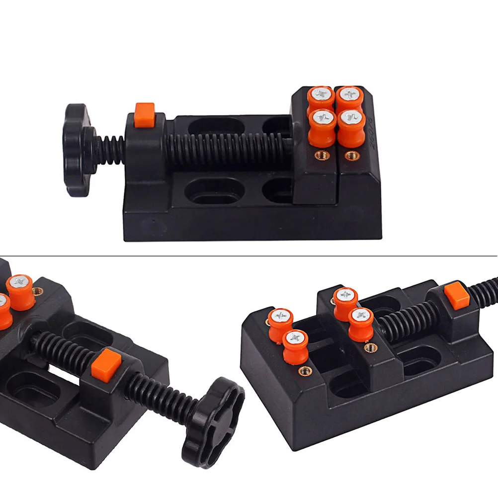 Мини сверлильный пресс тиски зажим ювелирные изделия ореховые Часы Печать Хобби