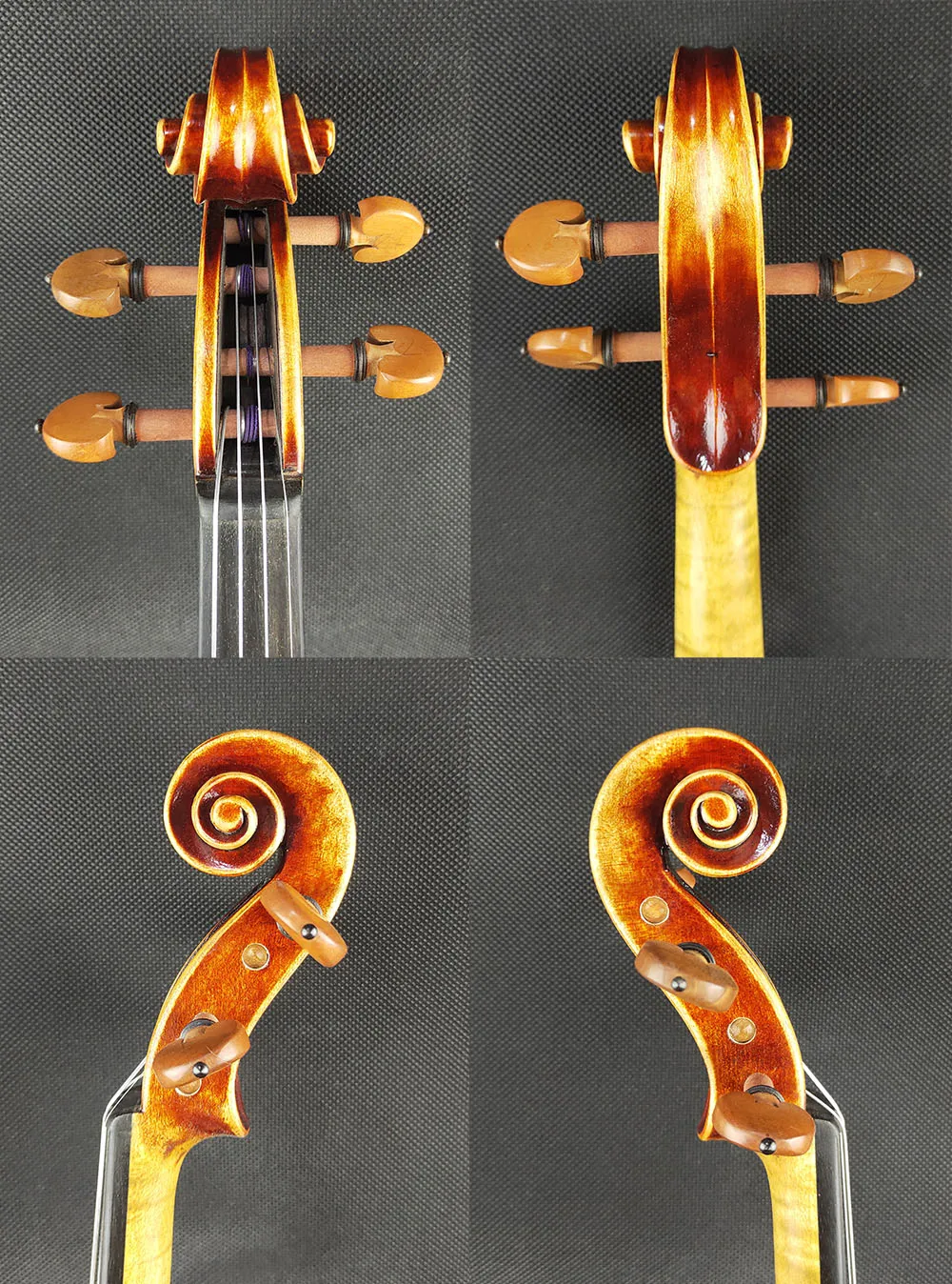 50 лет ели! Красная Mendelssohn скрипка 4/4 ca. 1721 Stradivarius ручной работы масляный лак