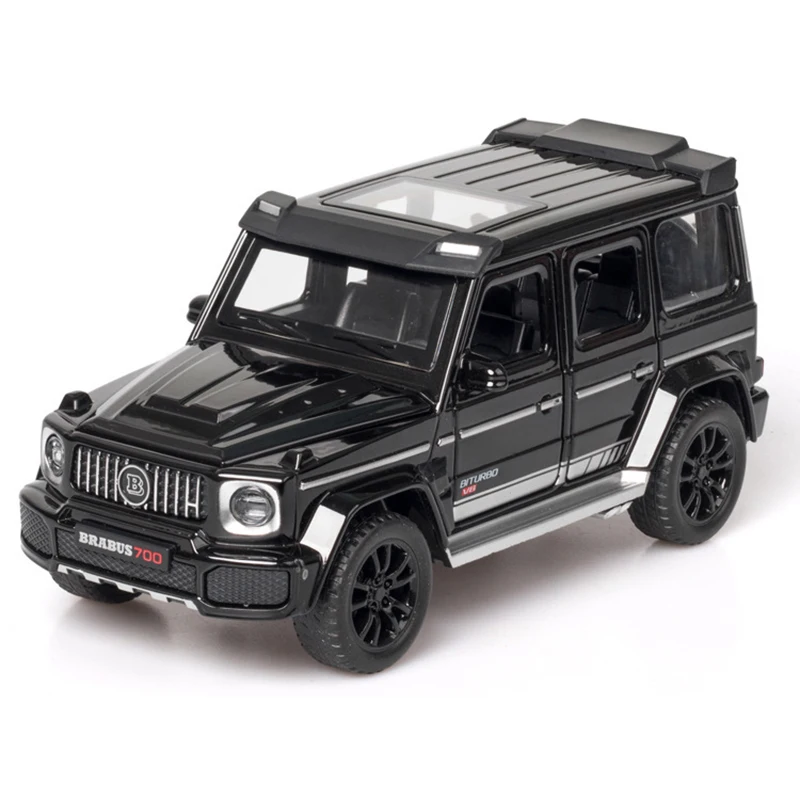 

1/32 G700 G65 SUV Alloy Car Model Diecast Simulation Metal Toy Off-road Vehicles Car Model Sound Light Collection Childrens Gift