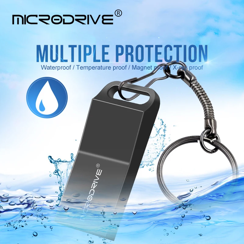 Мини металлический высокоскоростной флеш-накопитель 2 0 4 ГБ 8 16 32 64 128 дешевый